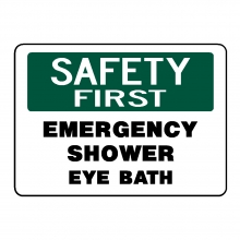 Safety First Emergency Shower Eye Bath